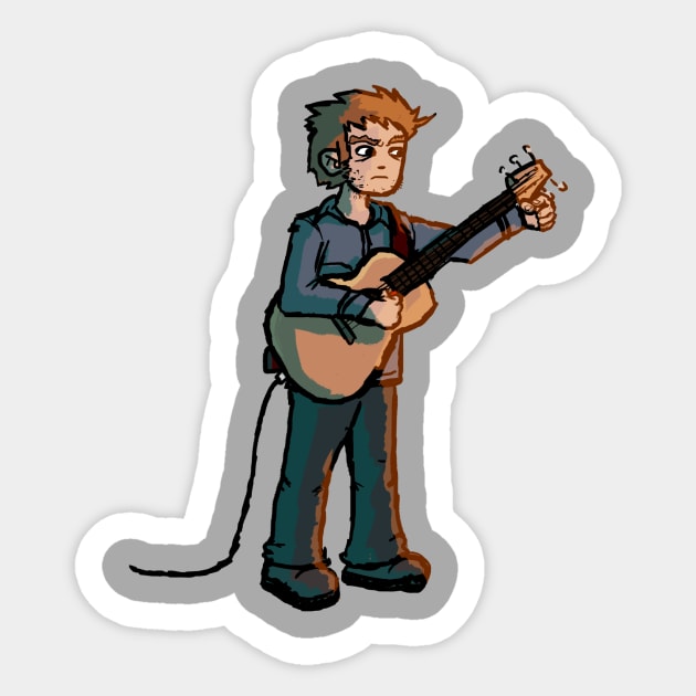 Stephen Stills Sticker by sonicjaguar